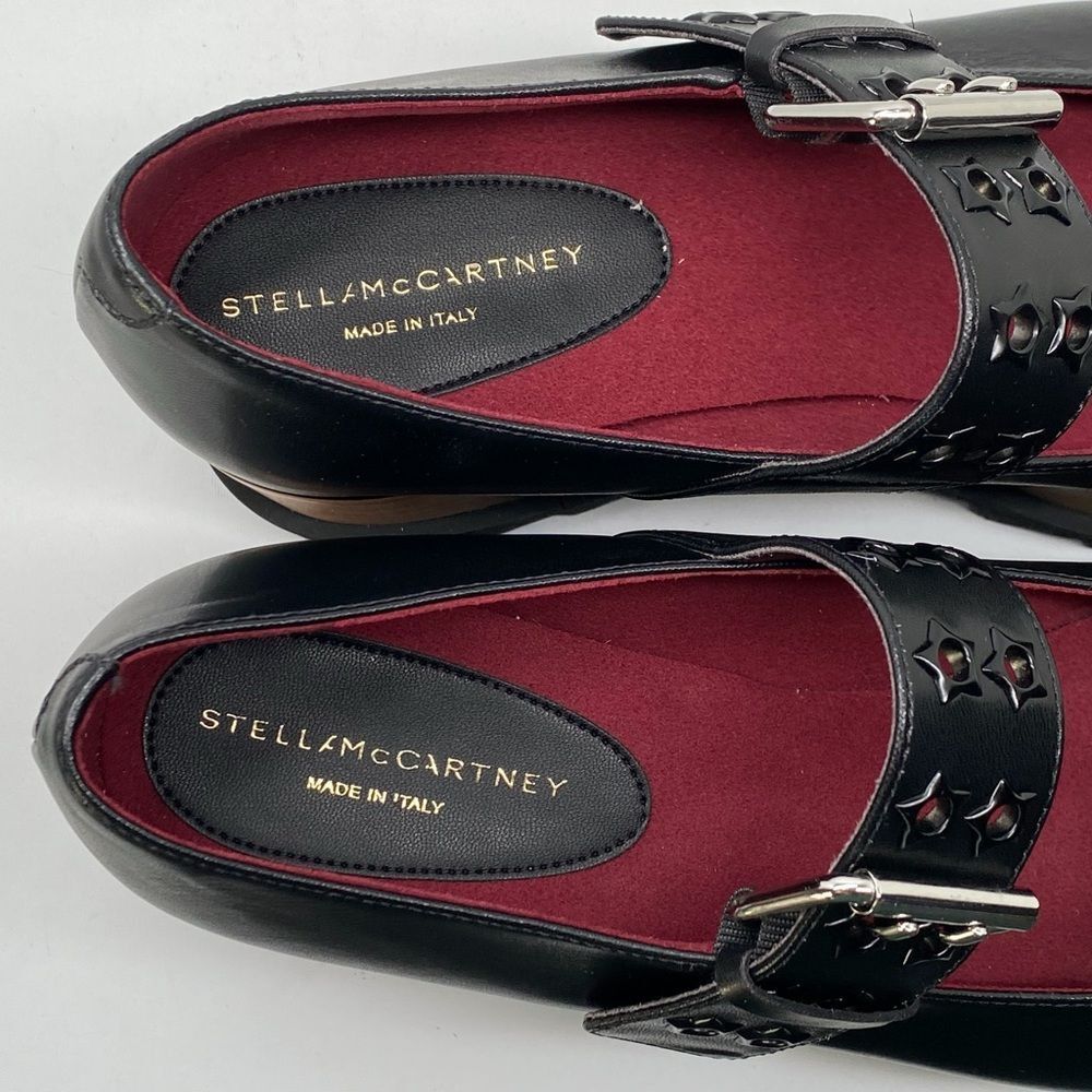 Stella McCartney Elyse 70MM Mary Jane Platform Wedges size 38.5 - Picture 12 of 15